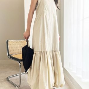 GeeRA 「GeeRA」 キャミソールワンピース MEDIUM アイボリー レディース