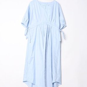 Bonjour Sagan 「Bonjour Sagan」 半袖ワンピース FREE ライトブルー レディース