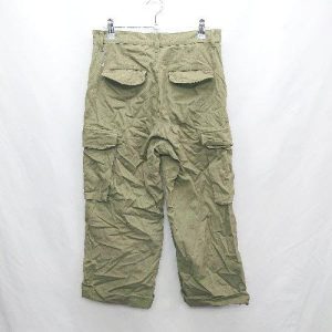 ◇ MONO-MART モノマート カーゴパンツ サイズM カーキ レディース E