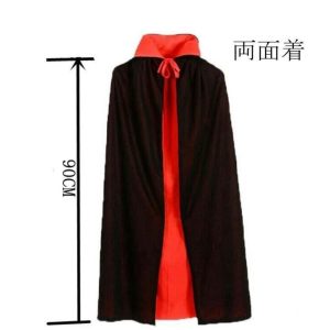 ハロウィン 悪魔マント 両面着 マント コスチューム 親子服 子供用 大人用 コスプレ パーカー デビル お化け 悪魔 衣装 ハロウィン仮装 仮装 代引不可